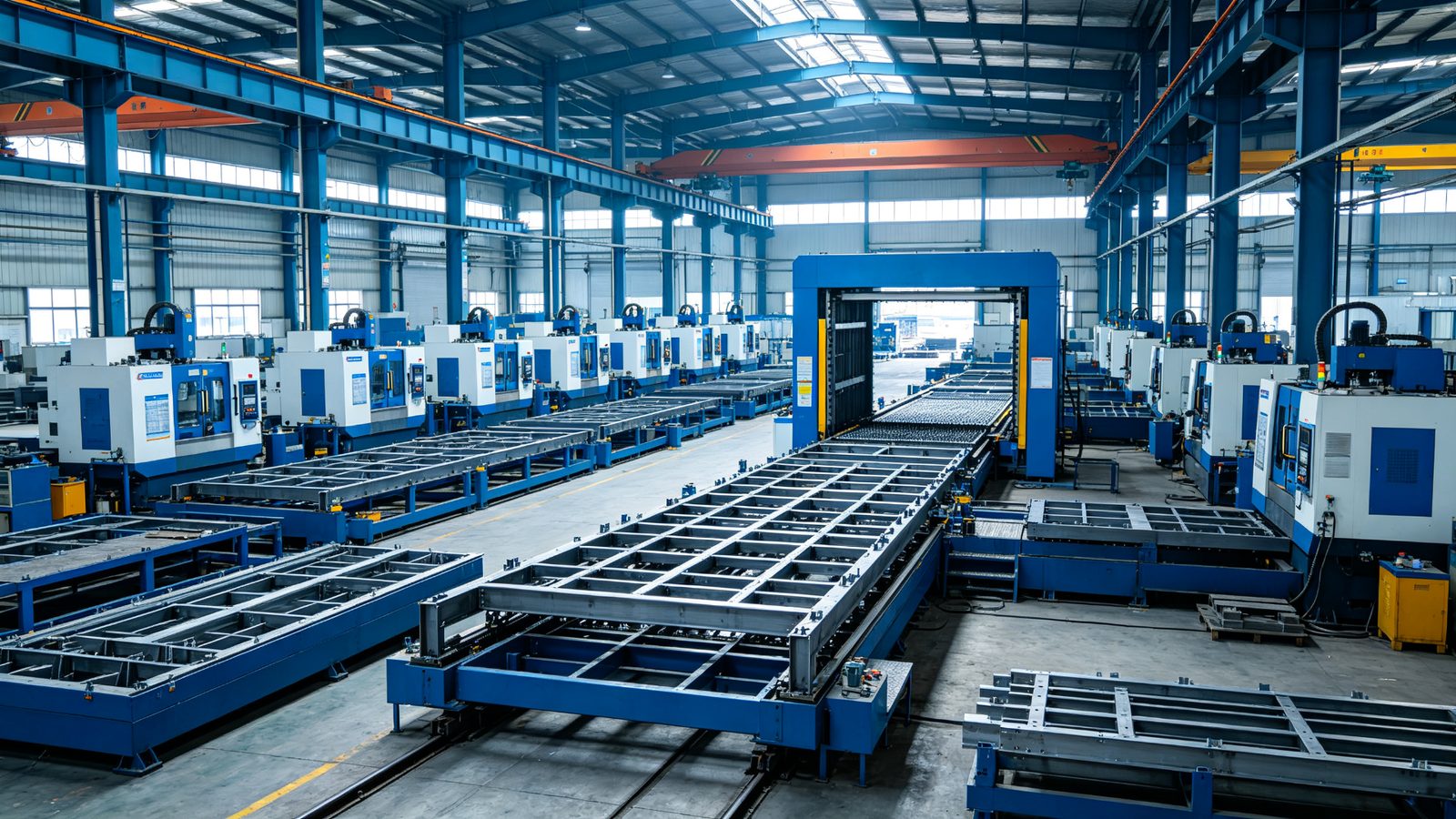 KMRON 15,000㎡ Shanghai facility equipped with CNC metal fabrication